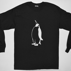 ペンギン長袖Ｔシャツ、penguin、ロングスリーブ、送料無料、新品 1枚目の画像