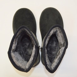 ペンギン ボアブーツ、靴、オリジナルデザイン、シルクスクリーン, 冬ブーツ 5枚目の画像