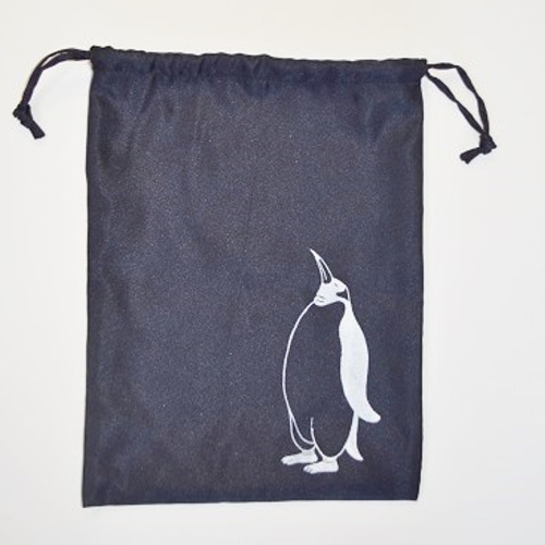 ペンギン巾着袋☆ハンドメイドオーダー ペンギン巾着袋☆ハンドメイドオーダー yukaaaさまオーダー分