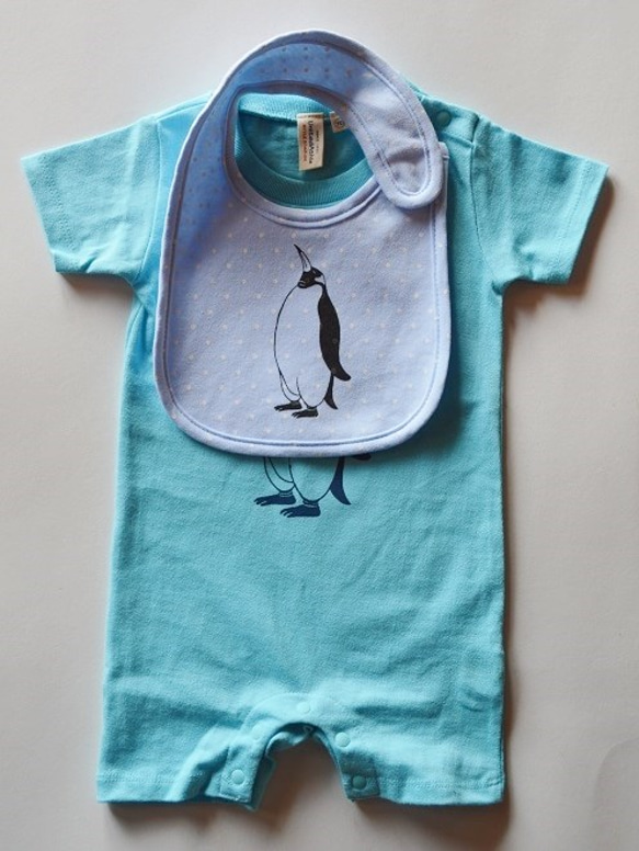 ペンギン　ベイビー　ロンパース　赤ちゃん衣類！ 3枚目の画像