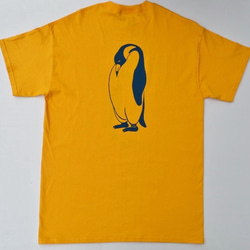 ペンギンＴシャツ、penguin、黄色、送料無料、新品 2枚目の画像