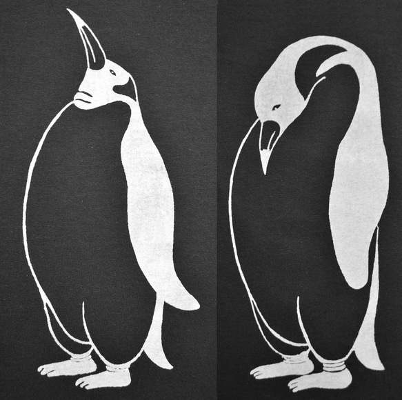ペンギンＴシャツ、penguin、黒、送料無料、新品 3枚目の画像