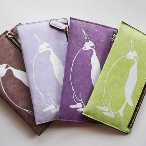 ハンドメイド（長財布）アレキサンダーマーブル マーブル染め革のカード6枚収納長財布『smart』