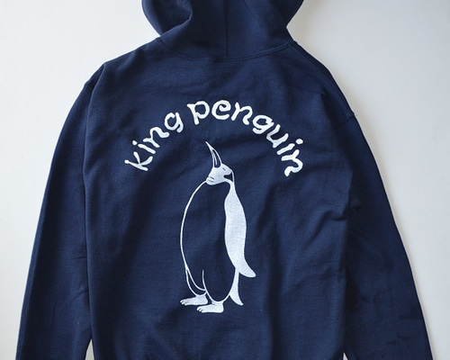 ペンギンパーカー、フード付きスウェットZIP(ジップ)、メンズ