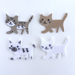 ■猫■刺繍■たくさんの中からぴったりな子を選べます 3枚目の画像