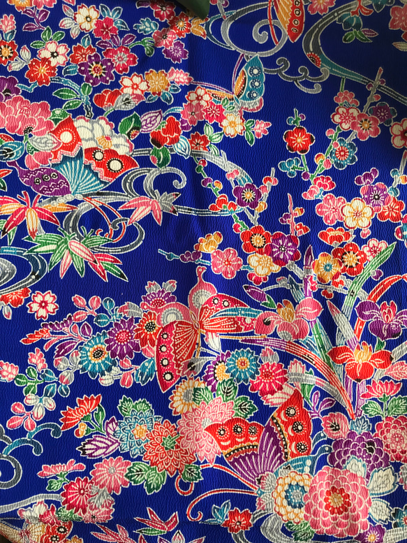 【KIMONO】青に紅型♪南の島のiPhoneケース 5枚目の画像