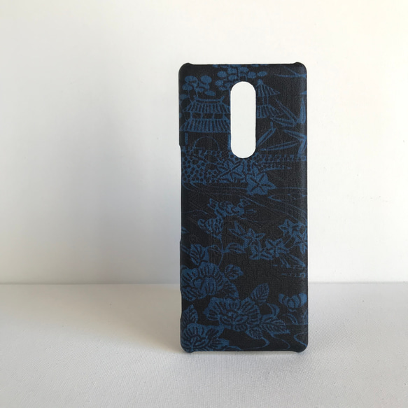 【KIMONO】藍染着物のiPhone11proケース 8枚目の画像