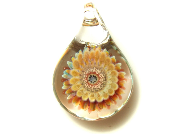 [MCPF-54]mini clear poisonous flower pendant 3枚目の画像