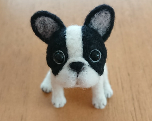 フレンチブルドッグ羊毛フェルト 羊毛フェルト コロ 通販