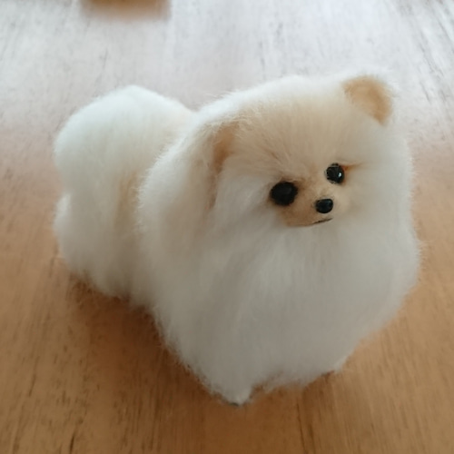 ポメラニアン羊毛フェルト 羊毛フェルト コロ 通販 7645439｜Creema
