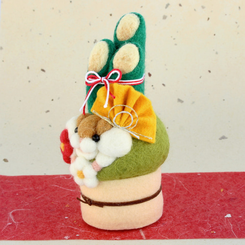 羊毛フェルト  Xmas  お正月  門松  飾り  保育  雑貨  小物  冬 羊毛フェルト Xmas お正月 門松 飾り 保育 雑貨 小物 冬