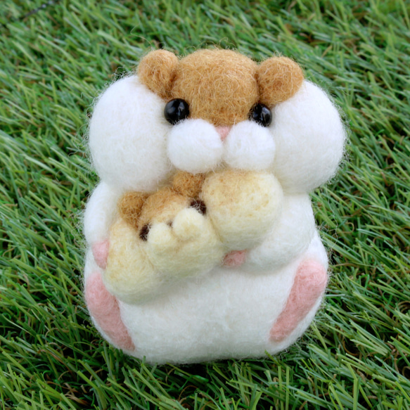 ちぎりパン！ハムスター【ゴールデン】 羊毛フェルト Yuto 通販