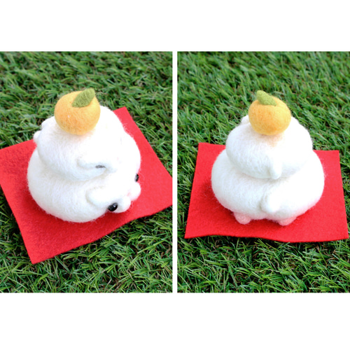 お正月☆ハムスターだるま&鏡餅 お正月☆ハムスターだるま&鏡餅