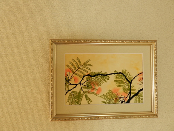 【aogu ねむの木】原画額装 2枚目の画像