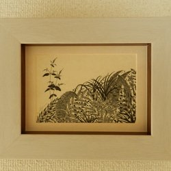 サクロモンテ・グラナダ フラメンコ水彩原画 直筆サイン 額装済み 62×53cm カンパノラ25周年記念限定モデル コスモサイン（月齢盤）初入荷