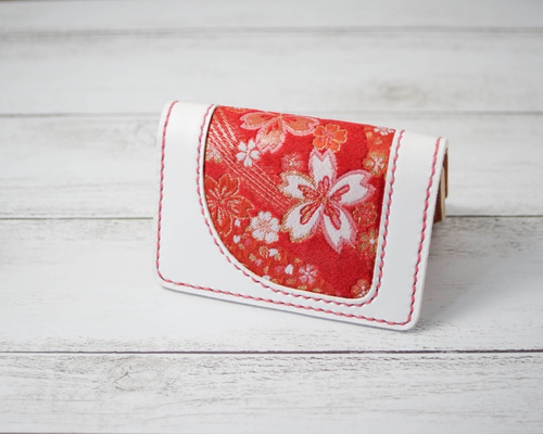 LEATHER COLLECTION 名刺入れ ホワイト LEATHER COLLECTION 名刺入れ ホワイト