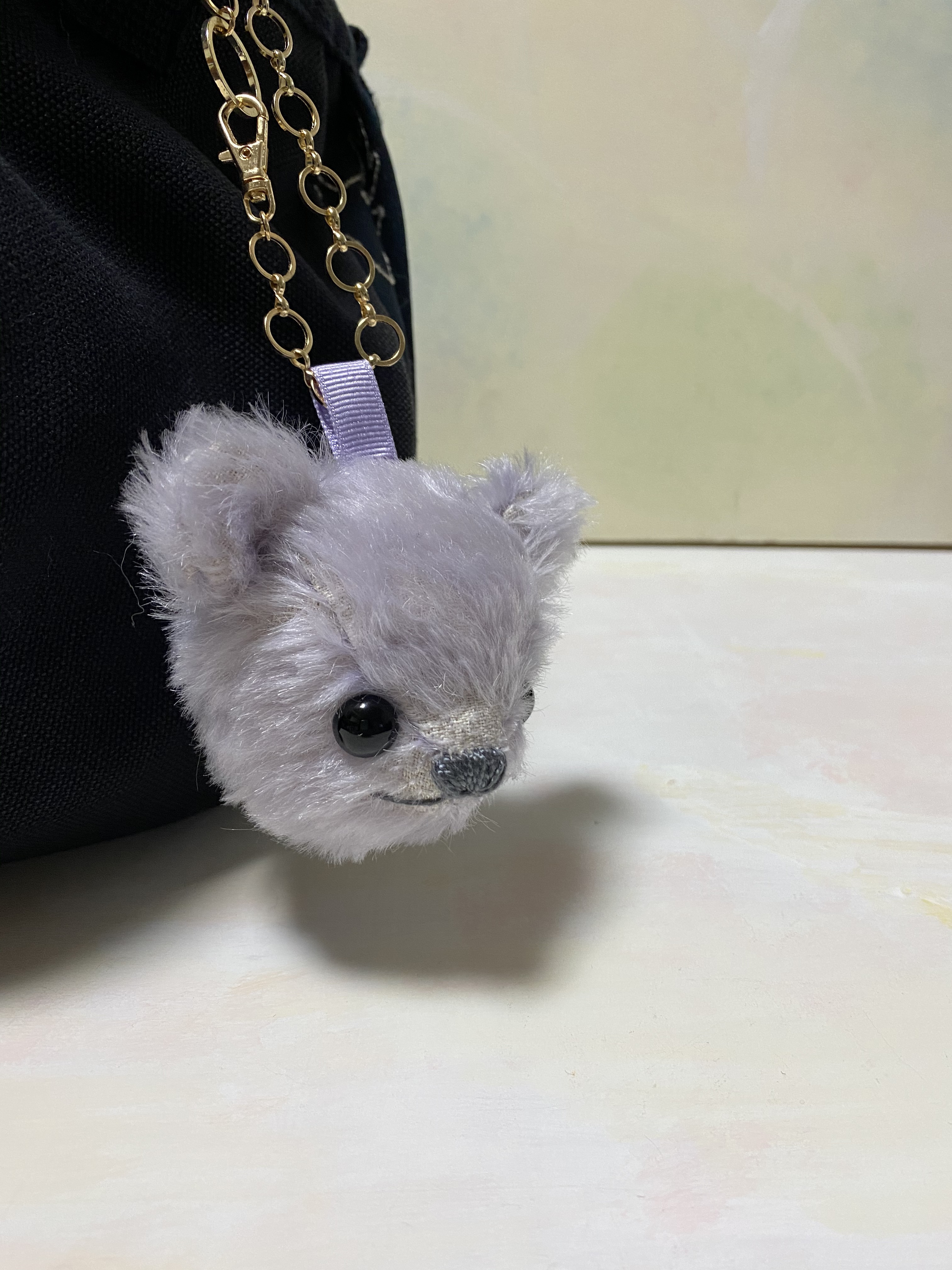 可愛いテディベアのバッグチャーム講座