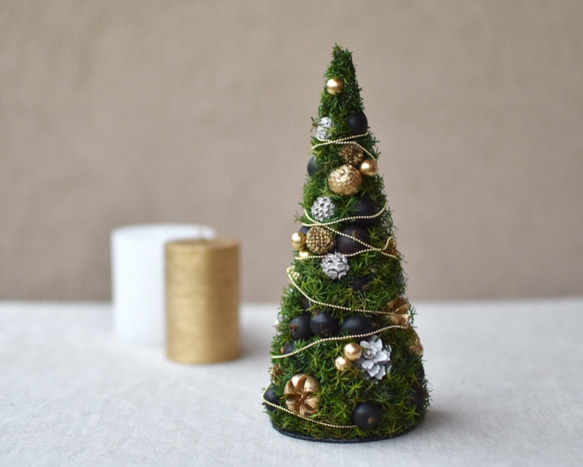 《再販》クリスマスツリー2016-Green×Gold- 2枚目の画像