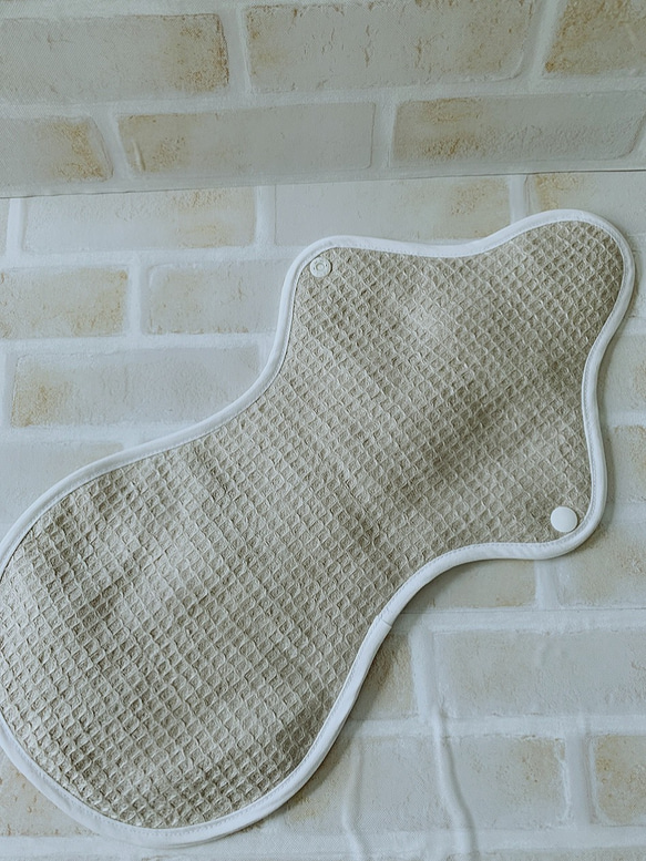 布ナプキン　夜用　超ロング　熟睡　40㎝　オーガニック　リネン　安心　つたい漏れ対策　防水 3枚目の画像