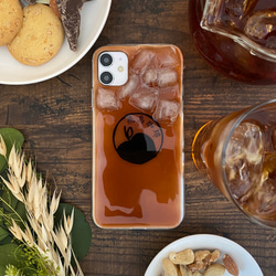 [Asuka Coffee] 冰茶 iPhone 保護殼 筆記型智慧型手機肩背可更換 iPhone15 Pro Max Plus 第1張的照片
