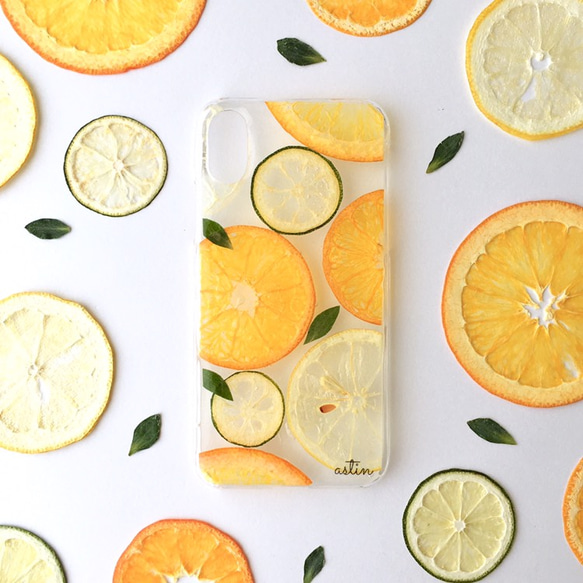 20a. 柑橘混合智慧型手機保護殼相容於所有型號 第1張的照片