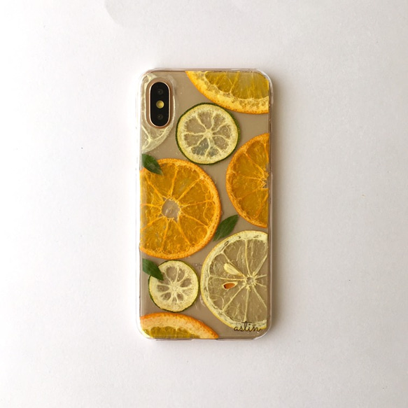 20a. 柑橘混合智慧型手機保護殼相容於所有型號 第6張的照片