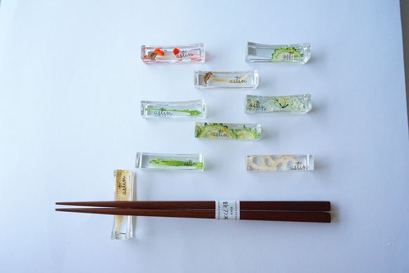 壓制蔬菜筷子架[6件套] 第5張的照片