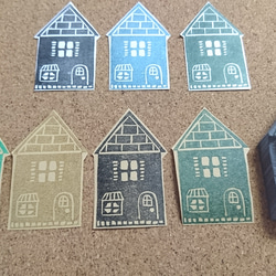 消しゴムはんこ★おうちスタンプ   北欧風 2枚目の画像