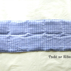 小豆のホットパッド～ブルー(肩、腰などに) 1枚目の画像