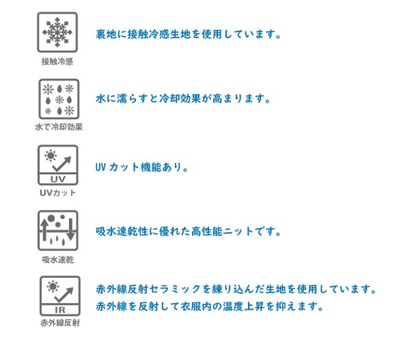 【大人用】無地　ひんやり　夏マスク　水に濡らせる立体マスク　接触冷感　UVカット　吸水速乾　赤外線反射 7枚目の画像