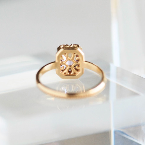 アメトリン 香水瓶モチーフリング【受注製作】 指輪・リング ダブル