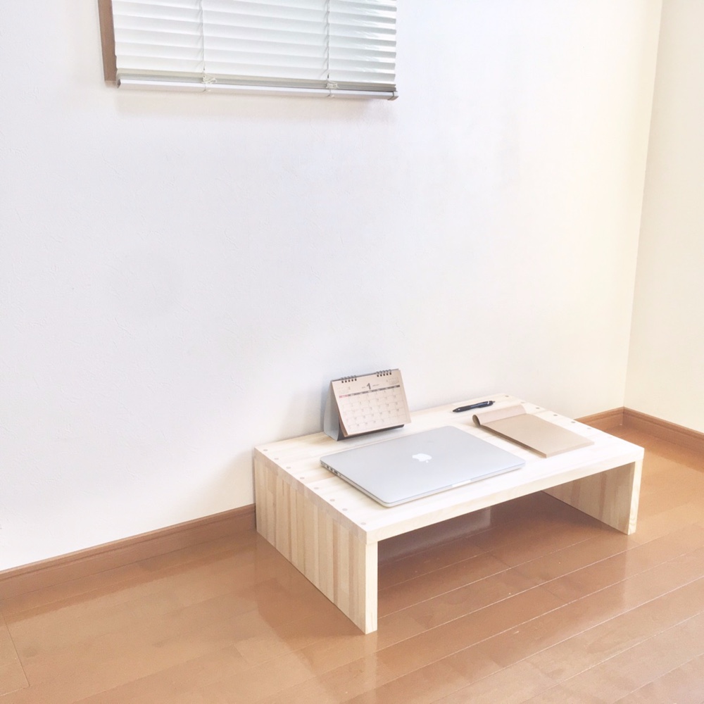 パイン材ローデスク 作業机 サイズオーダーOK