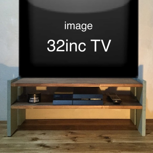 ハンドメイド　テレビボード　オーダー受け付けます。 ea14ca7c4fc4f543f641d59e0dc0ec