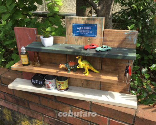 1.ハンドメイド　木製ラック a1876feb278c7d6e8fa6977d729379