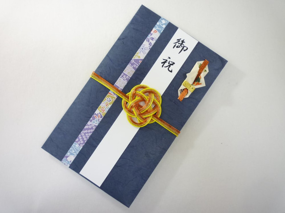 免費送貨wf129友禪日本紙和Fusumashi●禮品信封 第1張的照片
