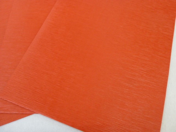 【國內免費送貨】Hako Paper Wrapping Bag Red 3件 第2張的照片