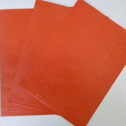 【国内送料無料】はこ紙　ラッピング袋　赤3枚入り 3枚目の画像
