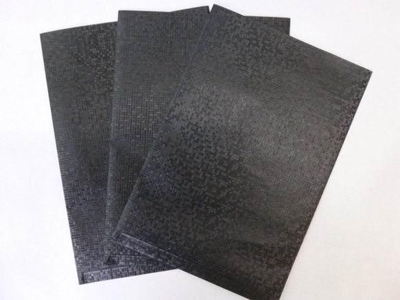 【國內免費送貨】Hako Paper Wrapping Bag黑色3件 第2張的照片