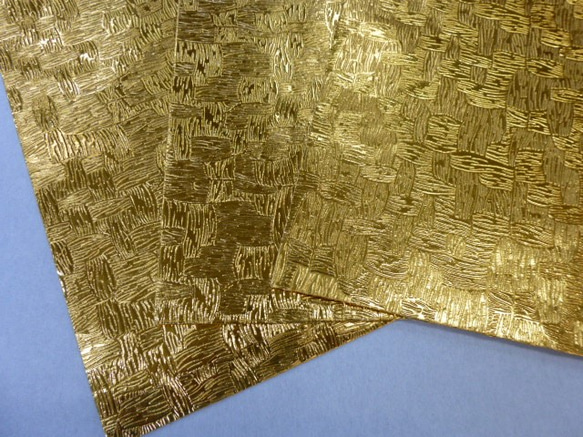 【國內免費送貨】Hako Paper Wrapping Bag Gold 3件 第2張的照片