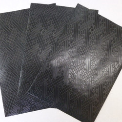 【國內免費送貨】Hako Paper Wrapping Bag黑色3件 第3張的照片
