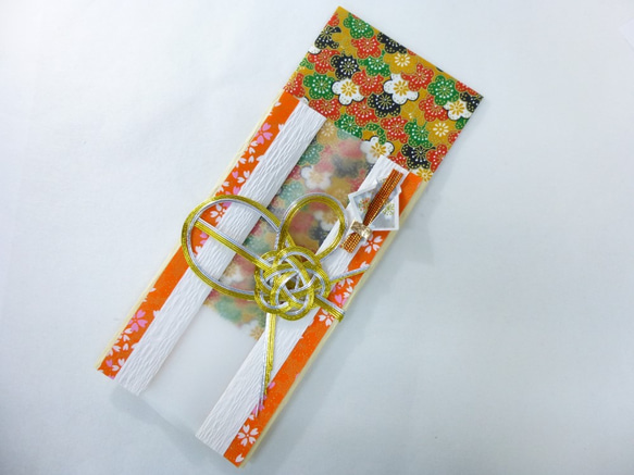 [免運費] 雙面紙和友禪日本紙製成的禮物袋 第3張的照片