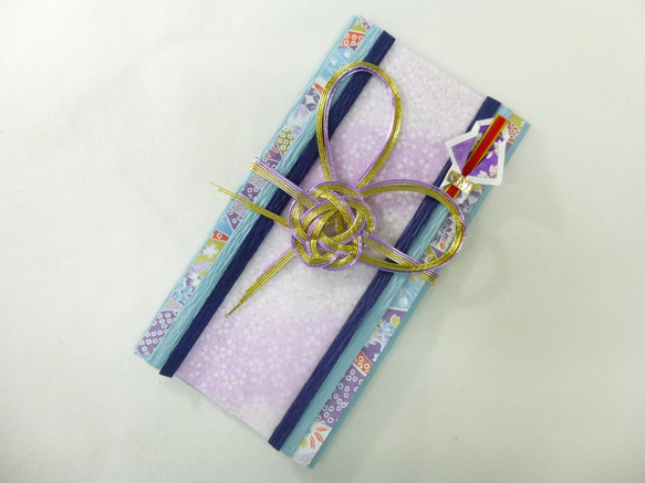 [免運費] 雙面紙和友禪日本紙製成的禮物袋 第2張的照片