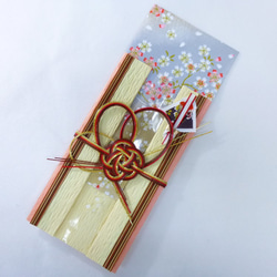 [免運費] 雙面紙和友禪日本紙製成的禮物袋 第3張的照片