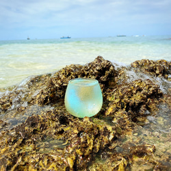 ⑩❣️蘭❣️★Ｎｏ1538 琉球ガラスナギット★海の中のエメラルド★12個 PLANET NEPTUNE/琉球ガラス 海王星 | ゆいまーる沖縄 ＜Online＞