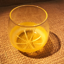 fruits703 フルーツグラスシリーズ”LEMON”/ゆらゆらグラス(1個) 6枚目の画像