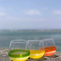 fruits703 フルーツグラスシリーズ”Lime” /ゆらゆらグラス(1個) 4枚目の画像