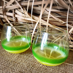 fruits703 フルーツグラスシリーズ”Lime” /ゆらゆらグラス(1個) 6枚目の画像