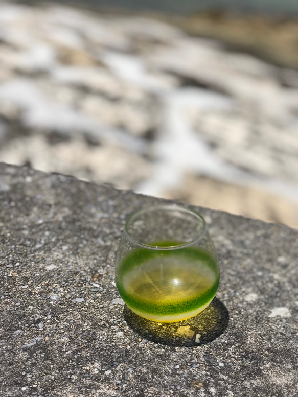 fruits703 フルーツグラスシリーズ”Lime” /ゆらゆらグラス(1個) 7枚目の画像