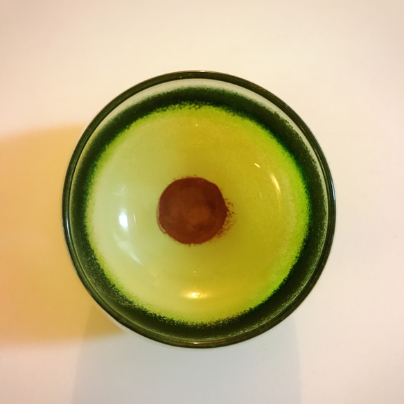 fruits703 フルーツグラスシリーズ”avocado” /ゆらゆらグラス(1個) 2枚目の画像