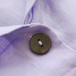 亞麻披肩領套頭衫（紫）TP01 第6張的照片